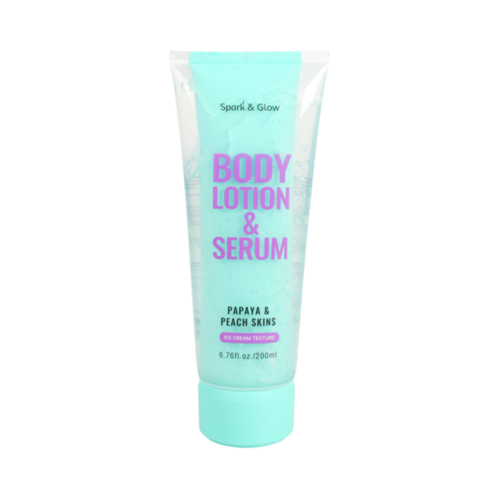 Spark&Glow Лосьон для тела с ароматом папайи и персика - Body lotion papaya&peach skins, 200мл