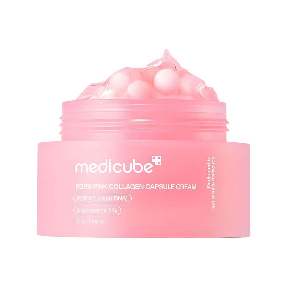 Крем капсульный увлажняющий | Medicube PDRN Pink Collagen Capsule Cream 55g