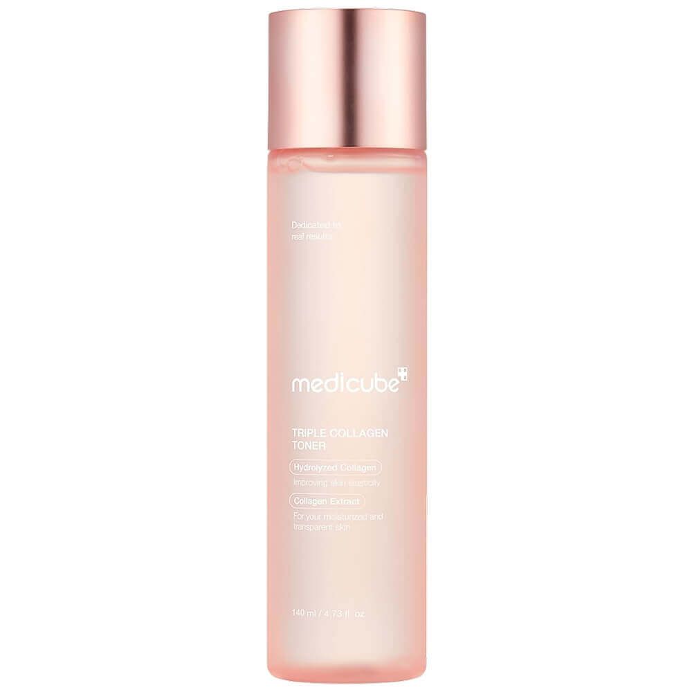 Тонер для упругости кожи с коллагеном | Medicube Triple Collagen Toner 140ml