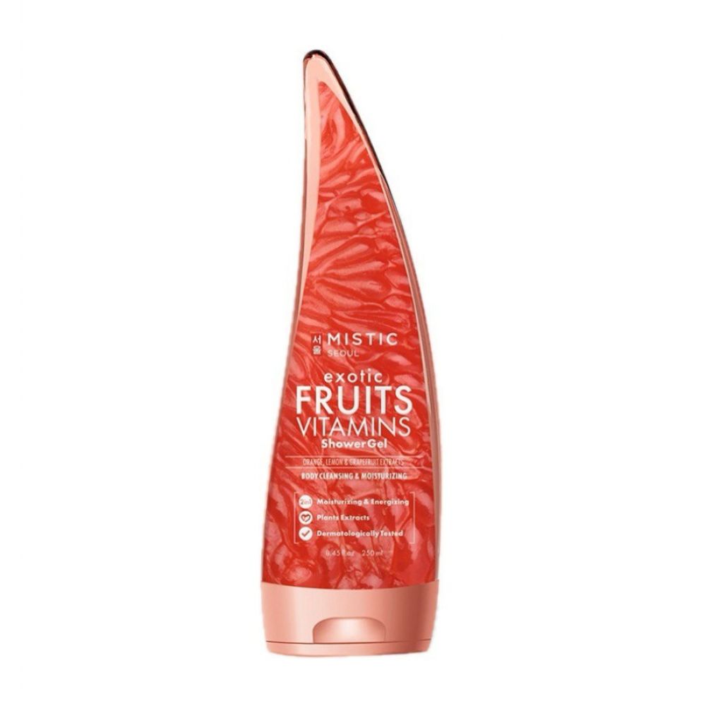 MISTIC EXOTIC FRUITS VITAMINS Shower Gel Гель для душа с экстрактами фруктов и витаминами 250мл