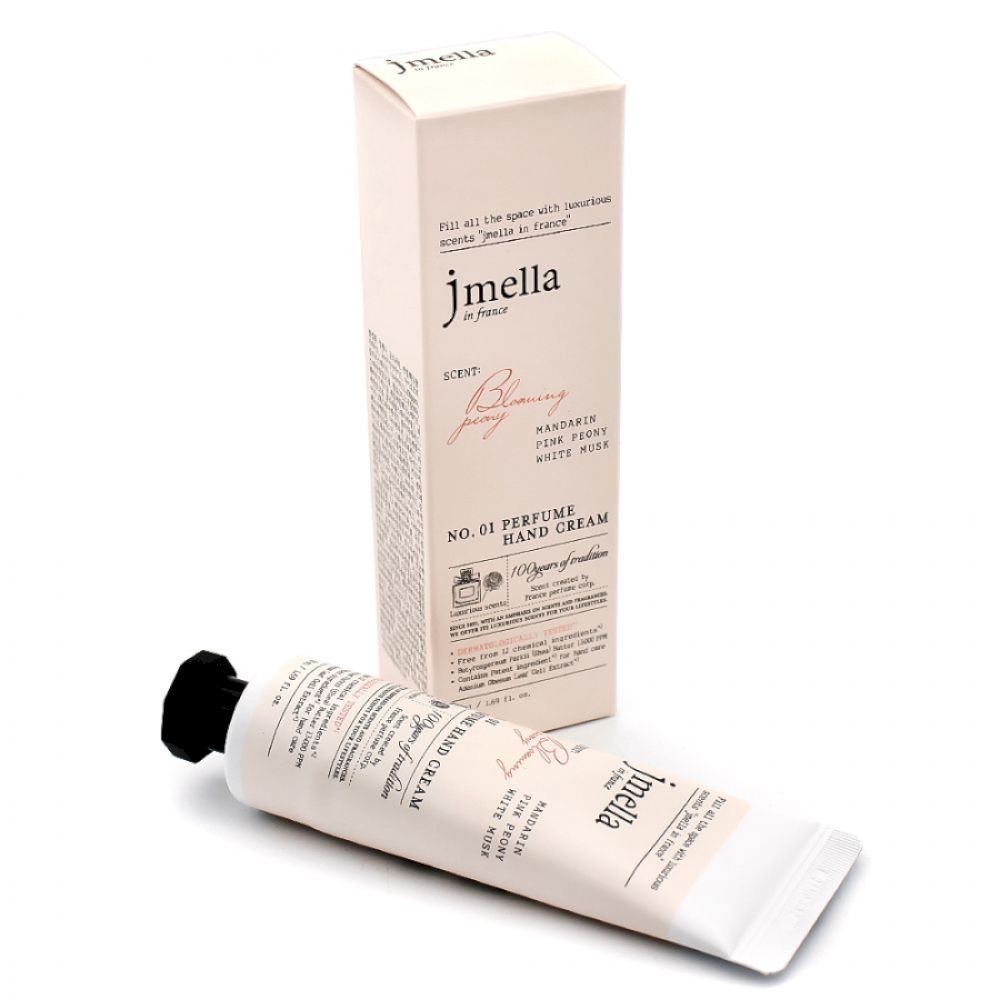 JMELLA IN FRANCE BLOOMING PEONY PERFUME HAND CREAM Крем для рук "Мандарин, розовый пион, белый мускус" 50мл