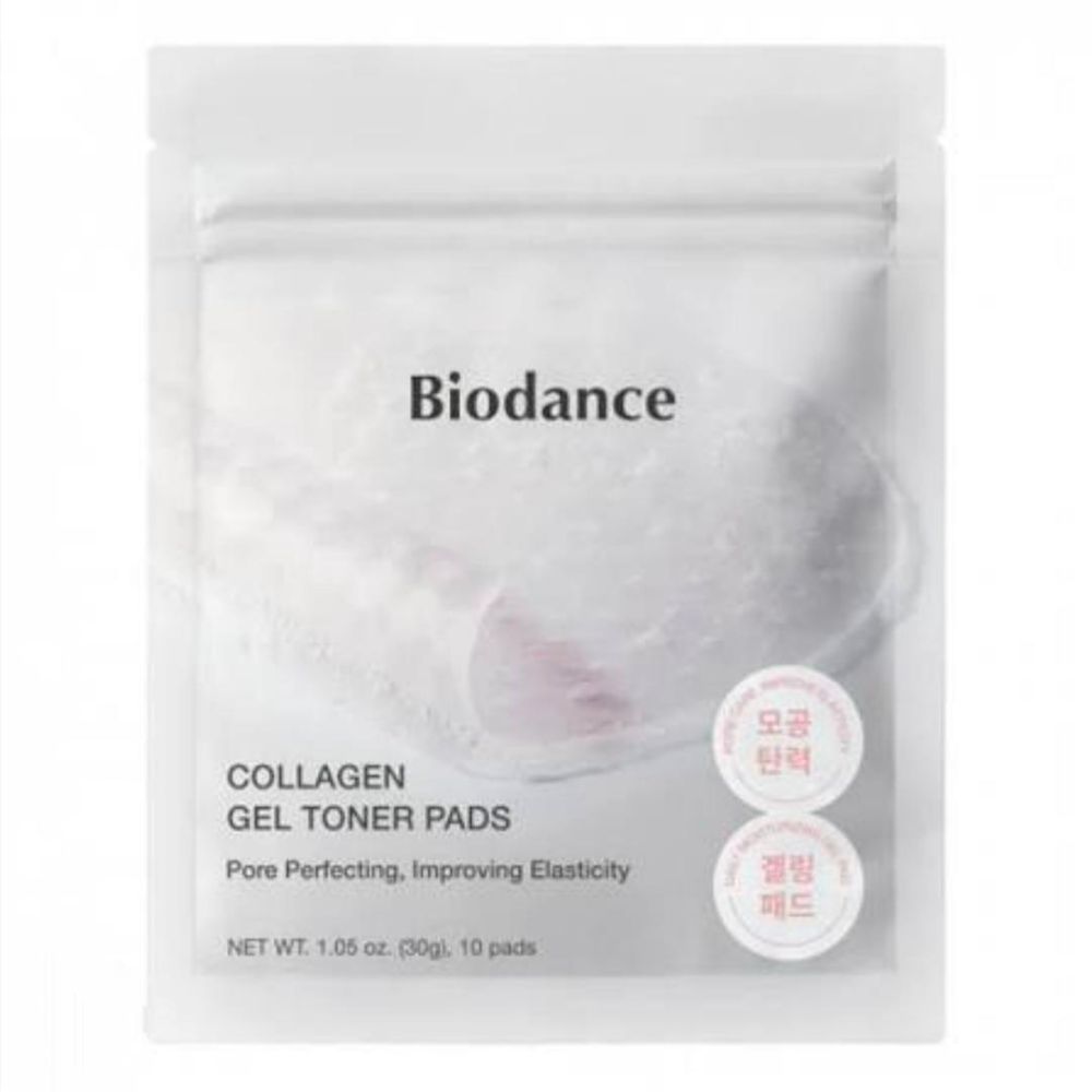 BIODANCE Collagen Gel Toner Pads (Sample) Увлажняющие гелевые тонер-пэды с коллагеном 10шт
