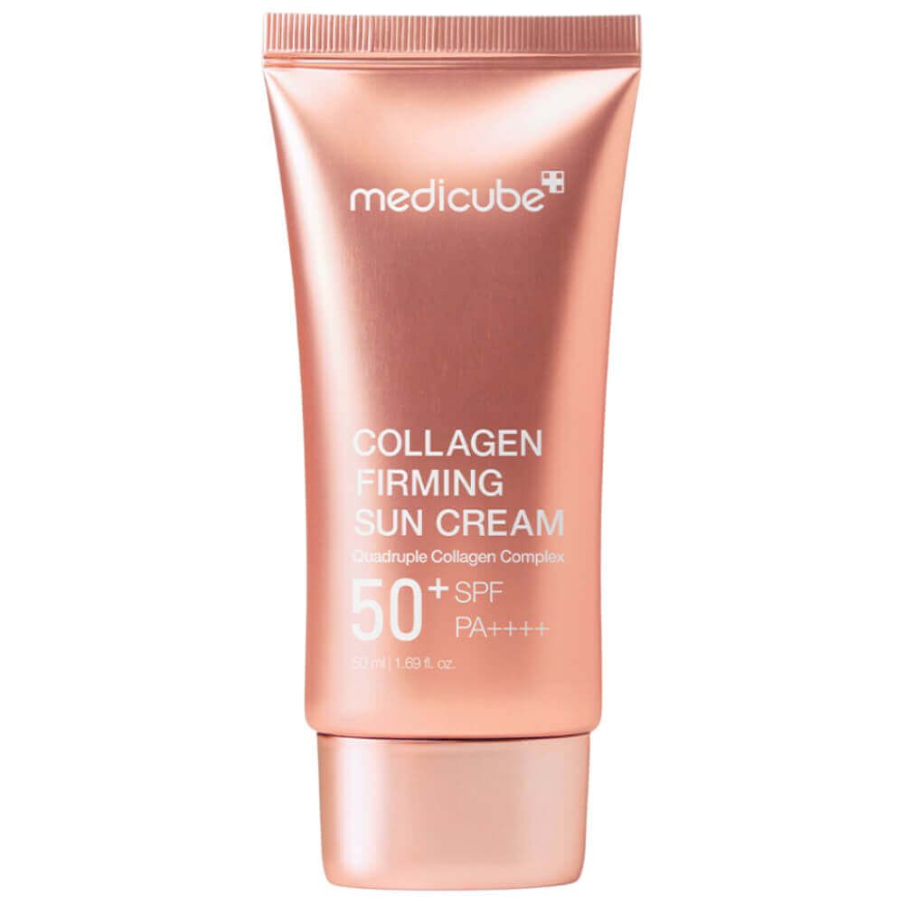 Крем солнцезащитный с коллагеном| Medicube Collagen Firming Sun Cream SPF50+ PA++++ 50ml