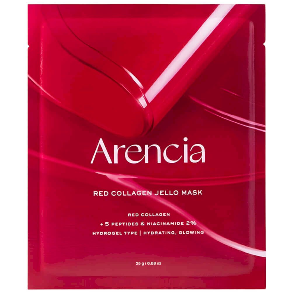 Маска гидрогелевая с коллагеном | Arencia Red Collagen Jello Mask 25g