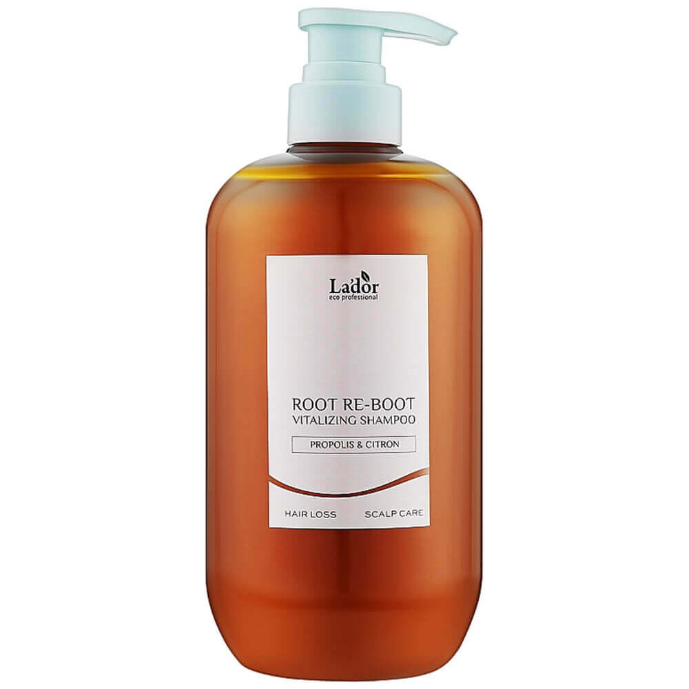 La'dor ROOT RE-BOOT VITALIZING SHAMPOO (PROPOLIS & CITRON) Шампунь для восстановления корней волос с прополисом и цитроном 800мл